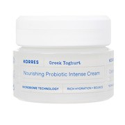 Korres Greek Yoghurt, krem intensywnie odżywczy z probiotykami dla skóry suchej, 40 ml