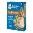 Gerber, Grain&grow, kaszka 8 zbóż z lipą, 6 m+, 200 g