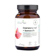 Aura Herbals Czerwony ryż + karczoch, kapsułki, 60 szt.