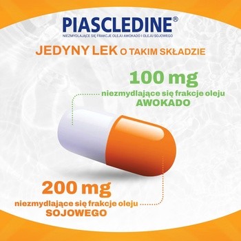 Piascledine, 100 mg + 200 mg, kapsułki twarde, 30 szt.