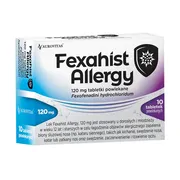 Fexahist Allergy, 120 mg, tabletki powlekane, 10 szt.