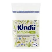 Kindii Bamboo, płatki dla niemowląt i dzieci, 60 szt.