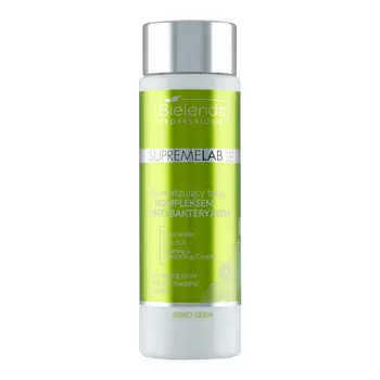 Bielenda Professional SupremeLab, normalizujący tonik z kompleksem antybakteryjnym, 200 ml