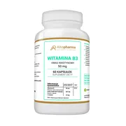 Alto Pharma Witamina B3 Kwas Nikotynowy 50 mg, kapsułki, 60 szt.