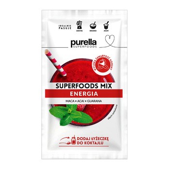 Purella Superfoods, mix energia, 40 g