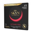 Skyn Intense Feel, nielateksowe prezerwatywy z wypustkami, 3 szt.