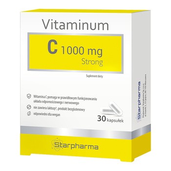 Vitaminum C 1000 mg Strong, kapsułki 30 szt.