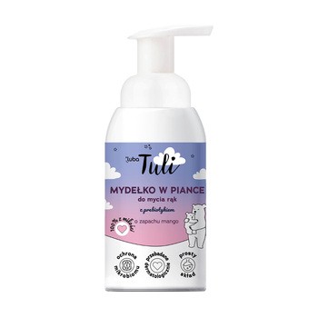 Luba Tuli, mydełko w piance do mycia rąk z prebiotykiem o zapachu mango, 250 ml