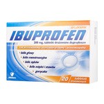 Ibuprofen Aflofarm, 200 mg, tabletki drażowane, 20 szt.