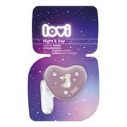 Canpol Lovi, łańcuszek do smoczka Night&Day Girl, 1 szt.