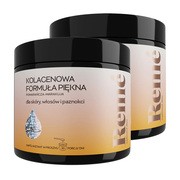 Zestaw 2 x Reme Kolagenowa Formuła Piękna, proszek, smak pomarańcza - marakuja, 150 g