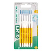 Gum Bi-Direction, szczoteczka międzyzębowa, 1,4 mm stożek, 6 szt.