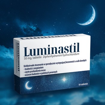 Luminastil, 50 mg, tabletki, 10 szt.