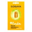 Soraya foodie, supernawilżająca maseczka do twarzy, melon, 2 x 5ml
