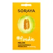 Soraya foodie, supernawilżająca maseczka do twarzy, melon, 2 x 5ml