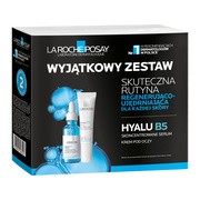 Zestaw La Roche-Posay Hyalu B5, serum przeciwzmarszczowe, 30 ml + Krem pod oczy przeciwzmarszczkowy, 15 ml