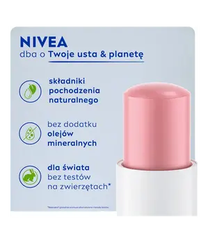 Nivea, pielęgnująca pomadka do ust Pearly Shine, 4,8 g
