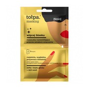 Tołpa masking Maseczka rozświetlająca przeciw oznakom zmęczenia, 2 x 5 ml