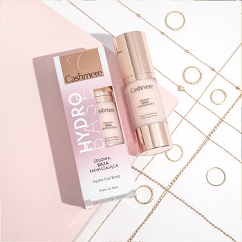 Cashmere Hydro Base, żelowa baza nawilżająca pod makijaż, 30 ml