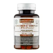 Singularis Curcumin C3 Complex + Bioperine Superior, kapsułki, 70 szt.