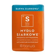 Barwa Siarkowa, mydło siarkowe antytrądzikowe, 100 g