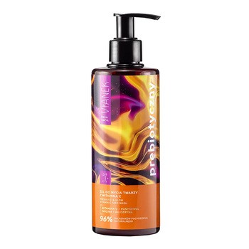 Vianek, prebiotyczny żel do mycia twarzy z witaminą C, 300 ml