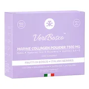 VeriBosco Kolagen Morski 7500 mg, saszetki z proszkiem, smak owoce leśne, 10 szt.