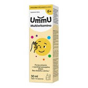 UmmU Multiwitamina 6+, płyn, smak pomarańczowy, 30 ml