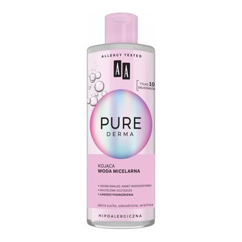 AA Pure Derma, kojąca woda micelarna, 400 ml
