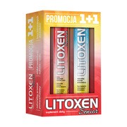 Zestaw Promocyjny Litoxen Senior, tabletki musujące, 20 szt. + Litoxen, tabletki musujące, 20 szt.