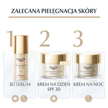 Eucerin Hyaluron-Filler + Elasticity krem na noc, do skóry dojrzałej, przeciwzmarszczkowy, 50 ml