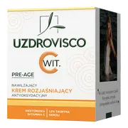 Uzdrovisco Pre-age, nawilżający krem rozjaśniający, antyoksydacyjny, 50 ml