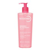 Bioderma Sensibio Gel, łagodzący żel micelarny do oczyszczania twarzy o nawilżającym działaniu, 500 ml