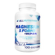 Allnutrition Magnesium 5 Forms+B6 (P-5-P), kapsułki, 100 szt.