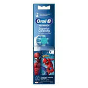 Oral-B, Pro Kids 3+, Spider-Man, końcówki do szczoteczek elektrycznych, 2 szt