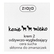 Ziaja Kozie Mleko, krem 2, odżywianie i wygładzanie do cery suchej, 50 ml