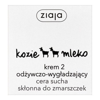 Ziaja Kozie Mleko, krem 2, odżywianie i wygładzanie do cery suchej, 50 ml