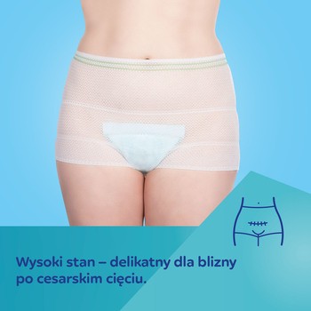 Canpol, wielorazowe majtki poporodowe, siateczkowe, rozmiar S/M, 2 szt.