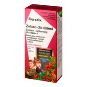 Floradix, Żelazo dla dzieci, płyn, 250 ml
