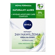 Nivea 24 h Nawilżenia, matujący krem na dzień, cera mieszana i tłusta, 50 ml