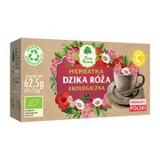 Dary natury, herbatka dzika róża ekologiczna, 25 x 2,5 g
