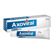 Axoviral, 50 mg/g, krem, 10 g, tuba