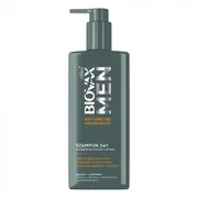 Biovax Men Anti Hair-Loss & Volume, szampon dla mężczyzn 2w1 do włosów i brody, 200 ml