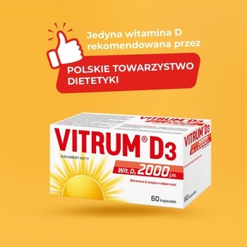 Vitrum D3 2000, kapsułki, 60 szt.