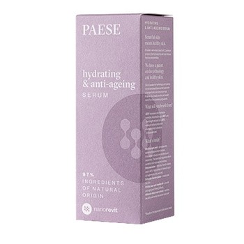 Paese Nanorevit, serum nawilżająco-przeciwzmarszczkowe, 30 ml