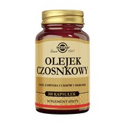 Solgar Olejek czosnkowy, kapsułki, 100 szt.