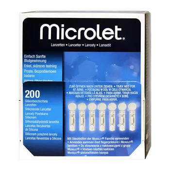 Microlet, lancety, 200 szt