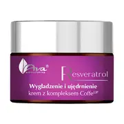 AVA Resveratrol, Wygładzenie i ujędrnienie, krem z kompleksem CoffeeUp, 50 ml