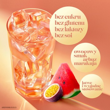Rablis Kolagenowy eliksir piękna, proszek, smak arbuz i marakuja, 150 g