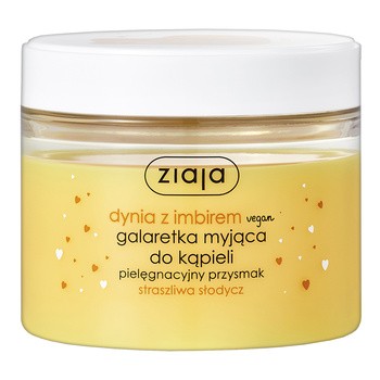 Ziaja Pielęgnacyjne przysmaki dynia z imbirem, galaretka myjąca, 260 ml